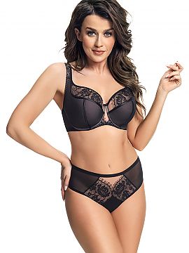 Brazilian style panties Gorsenia Lingerie  Sensual, very elegant braslians, which will allow you to both beautiful, feminine look and full comfort. The front is made of a combination 