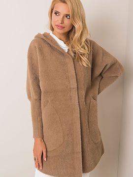 Coat MBM  Women\'s coat with press studs, hood and slip pockets. A perfect proposition for autumn.