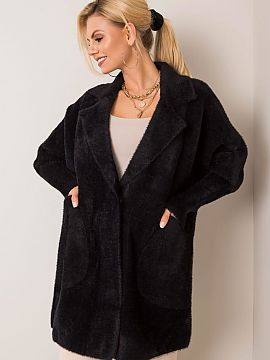 Coat MBM  Women\'s coat fastened with press studs, with slip pockets. Perfect for autumn and beyond.