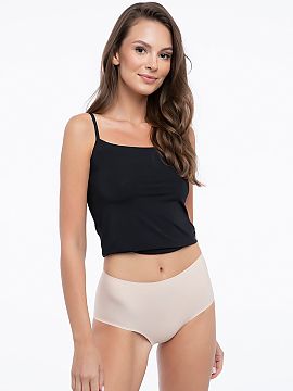 Panties Julimex  A new version of the bestselling classic model of panties, this time in a high-waisted version. Comfortable and seamless SIMPLE MAXI panties