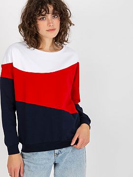 Sweatshirt Relevance  This sweatshirt in three colors is a unique addition to your daily closet. Made of mostly cotton material, it provides comfortable wear. It 