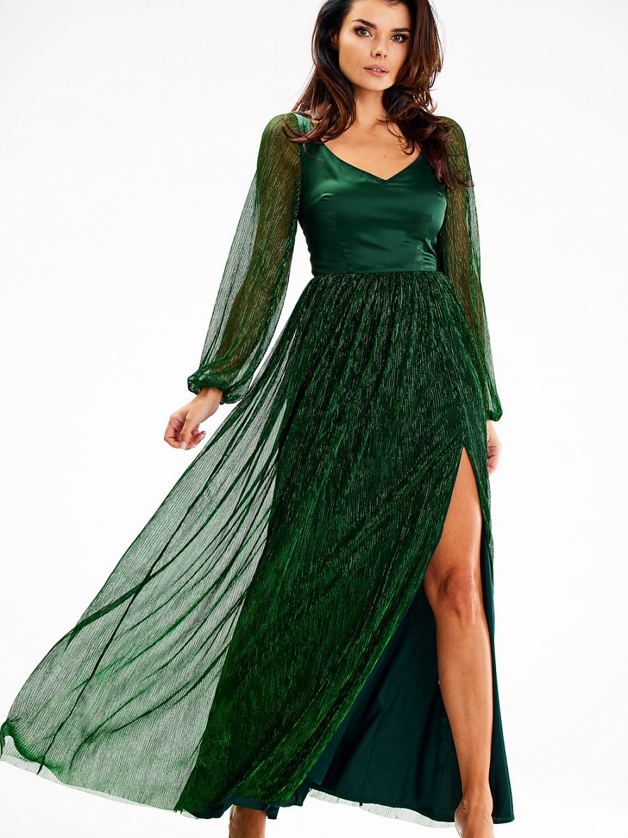  Long dress model 189438 awama 