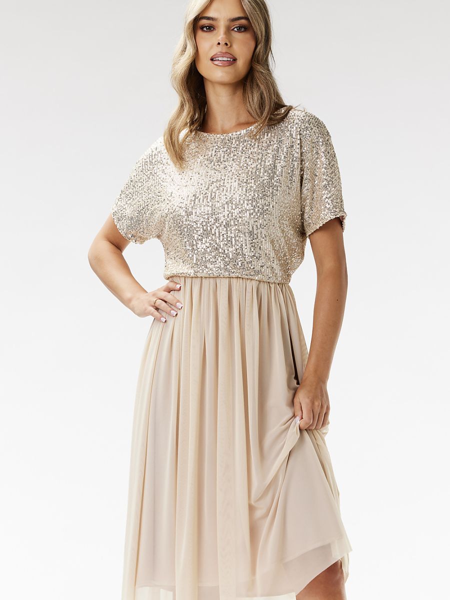  Evening dress model 204290 awama 