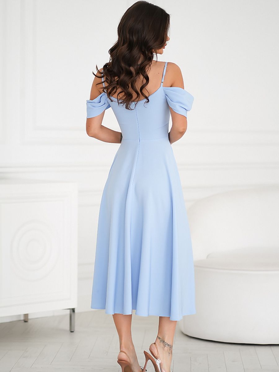  Evening dress model 210734 Bicotone 