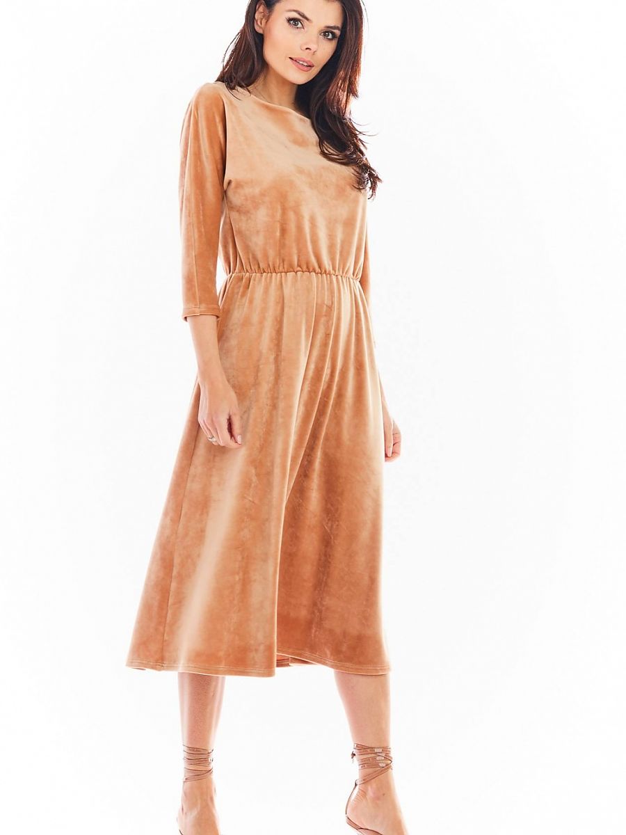 Evening dress model 150737 awama 