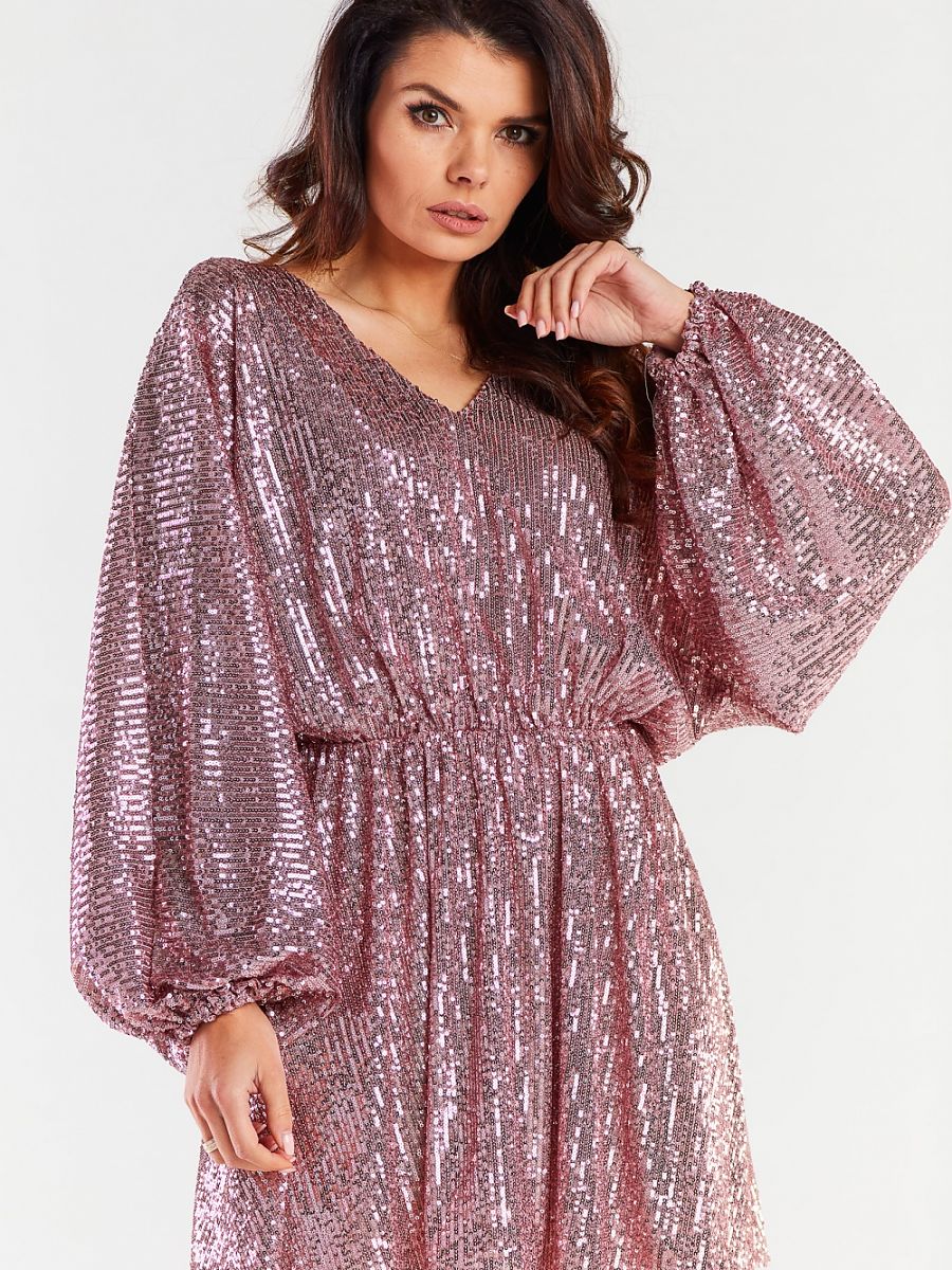  Evening dress model 174303 awama 