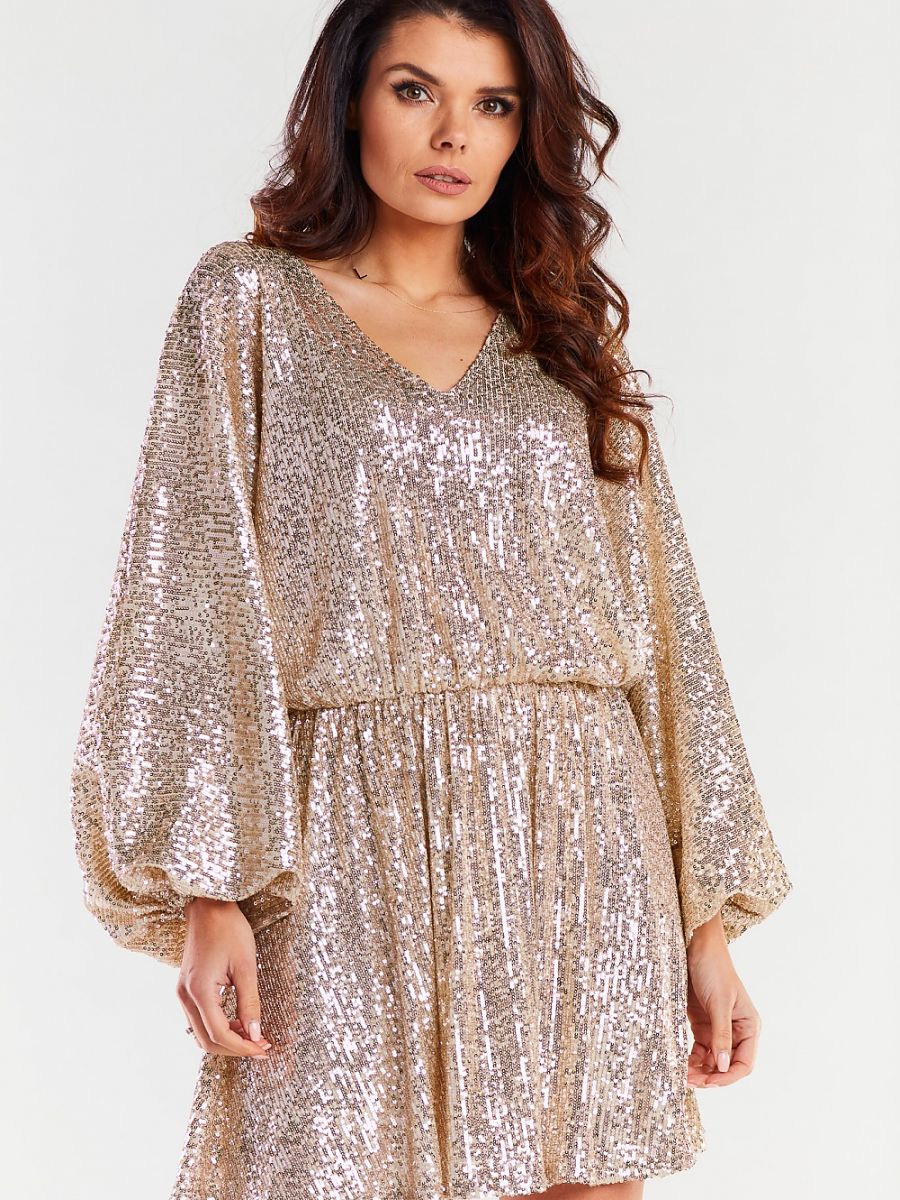  Evening dress model 174305 awama 