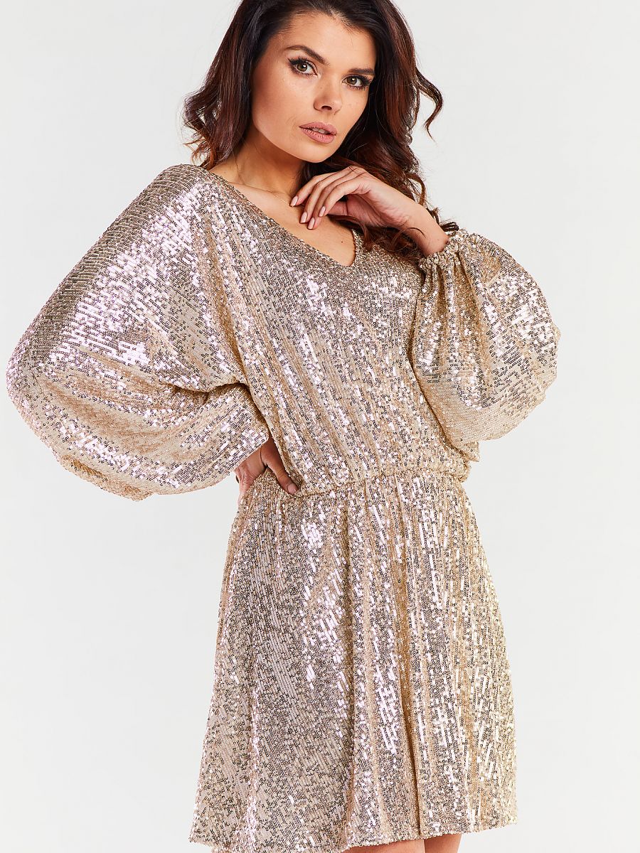  Evening dress model 174305 awama 