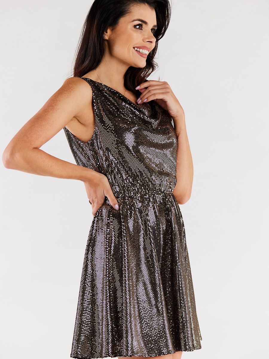 Evening dress model 174329 awama 