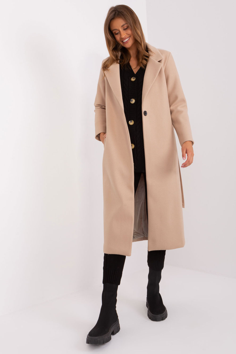 Adult Product 18+ - Coat model 187447 Och Bella - Och Bella - Men's Clothing - KS Store