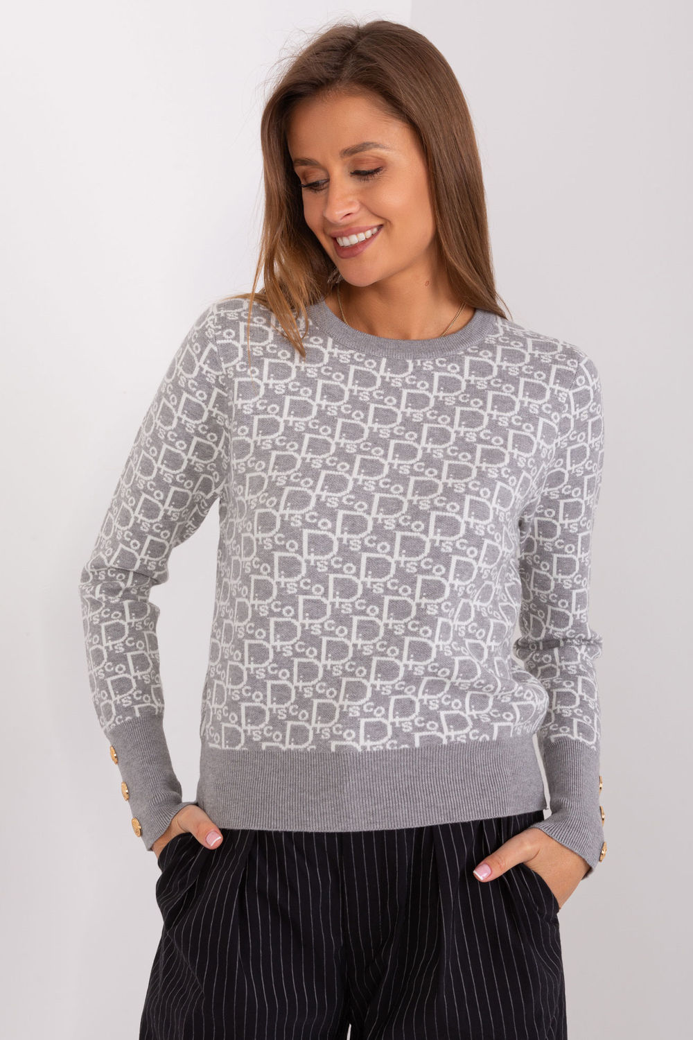Adult Product 18+ - Jumper model 187542 AT - AT - Sweaters, Pullovers, Jumpers, Turtlenecks, Boleros, Shrugs - KS Store