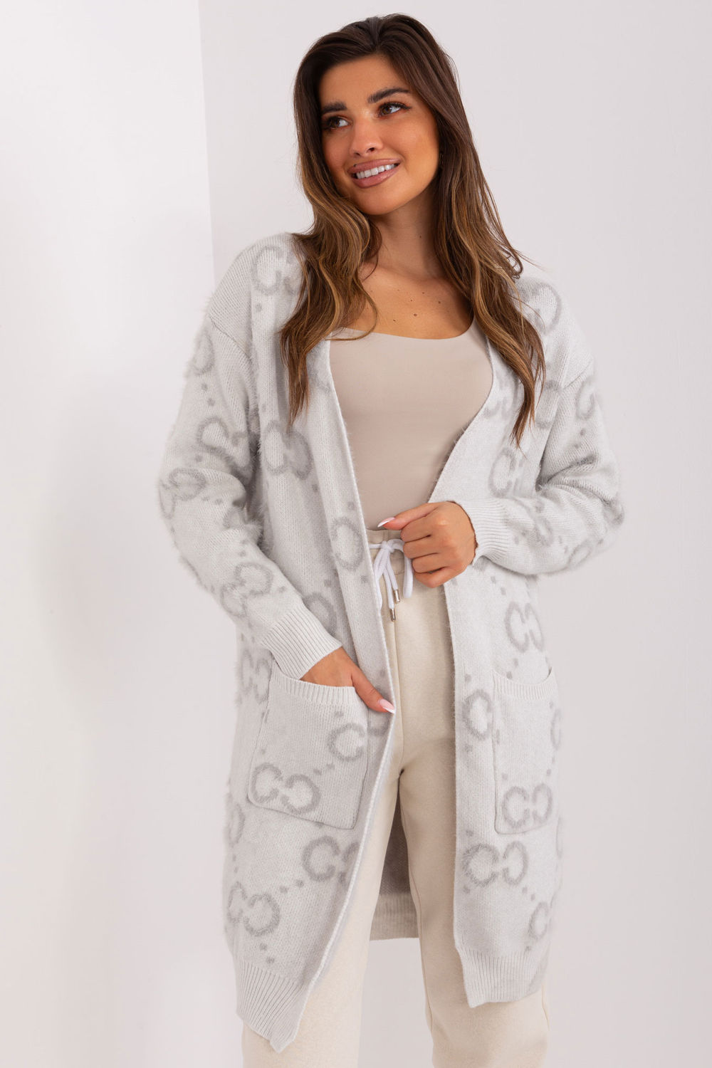 Adult Product 18+ - Cardigan model 187555 AT - AT - Cardigans for Women, Ponchos - KS Store