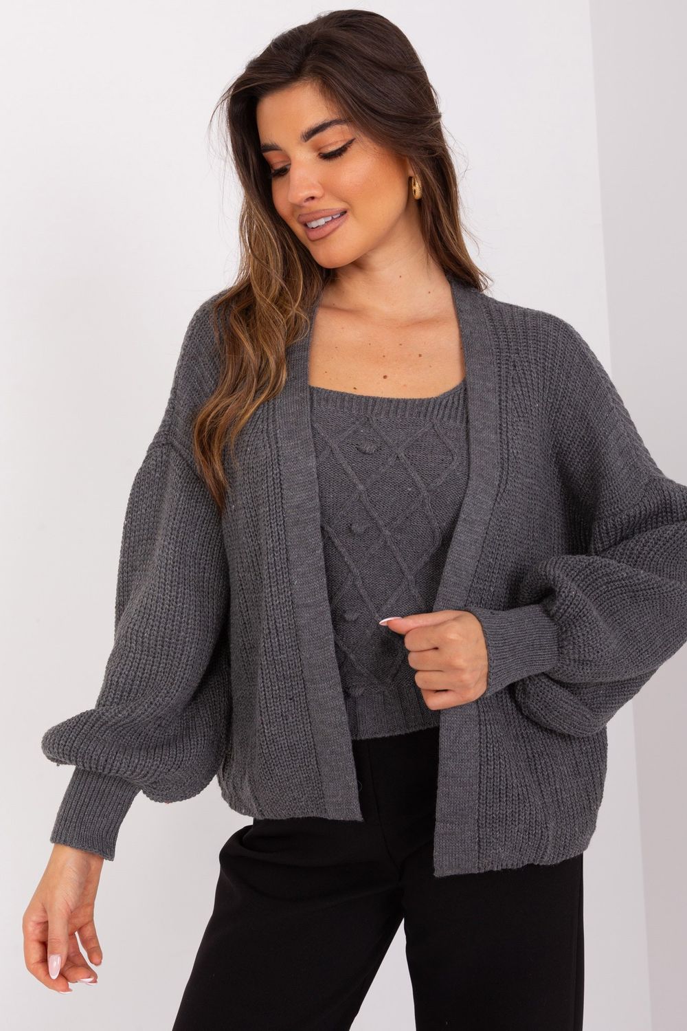 Adult Product 18+ - Cardigan model 187755 Badu - Badu - Cardigans for Women, Ponchos - KS Store