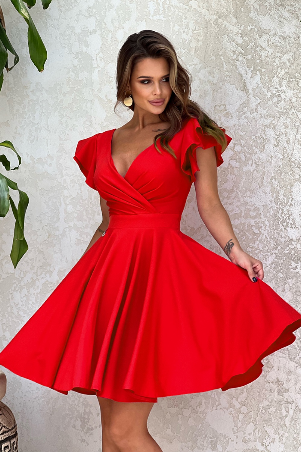 Adult Product 18+ - Cocktail dress model 188228 Bicotone - Bicotone - Formal Dresses, Cocktail Dresses - KS Store