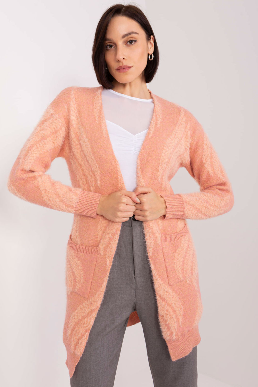 Adult Product 18+ - Cardigan model 188277 AT - AT - Cardigans for Women, Ponchos - KS Store