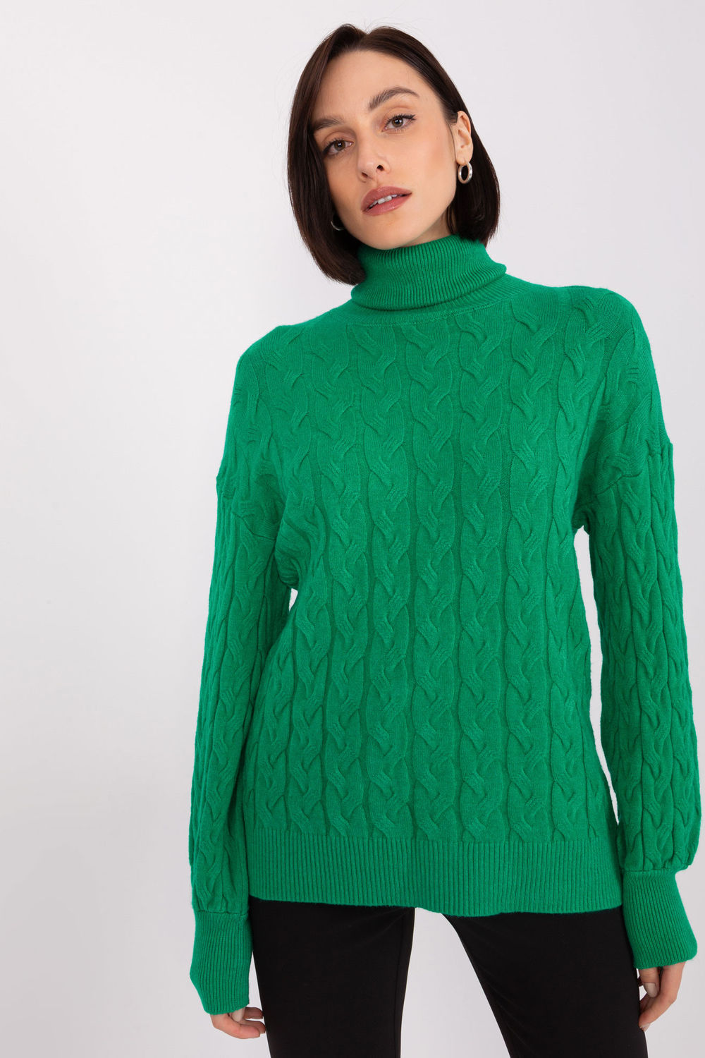 Adult Product 18+ - Turtleneck model 188297 AT - AT - Sweaters, Pullovers, Jumpers, Turtlenecks, Boleros, Shrugs - KS Store