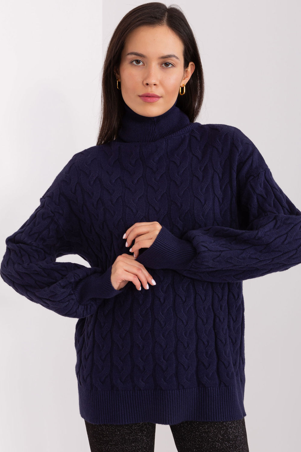 Adult Product 18+ - Turtleneck model 188308 AT - AT - Sweaters, Pullovers, Jumpers, Turtlenecks, Boleros, Shrugs - KS Store