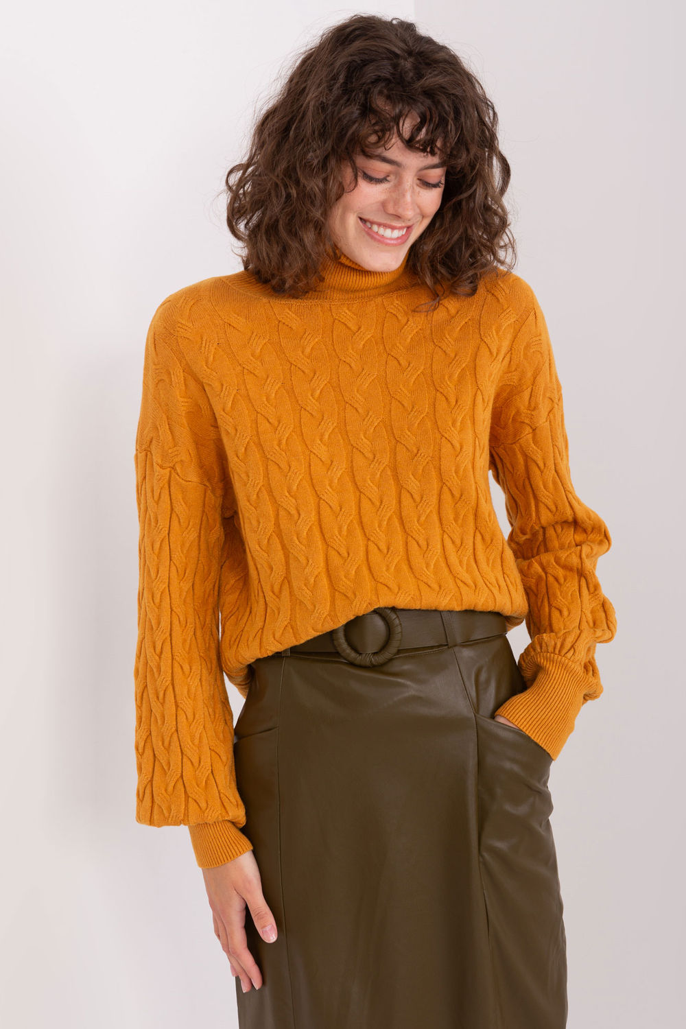 Adult Product 18+ - Turtleneck model 188311 AT - AT - Sweaters, Pullovers, Jumpers, Turtlenecks, Boleros, Shrugs - KS Store