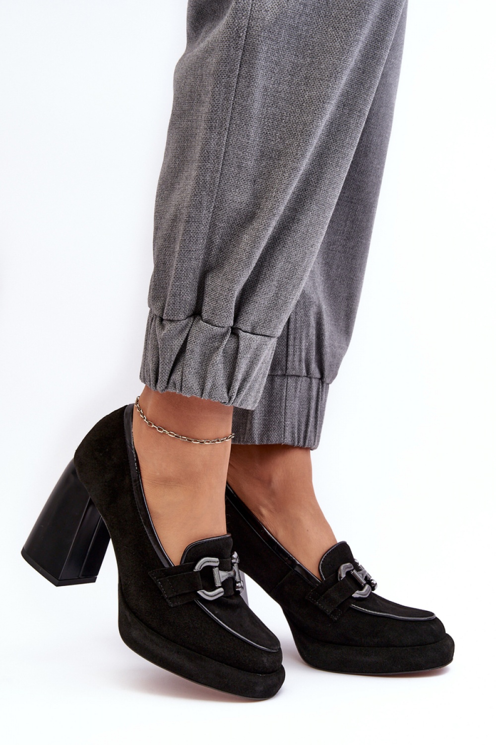 Adult Product 18+ - Block heel pumps model 188521 Step in style - Step in style - High Heel Pumps - KS Store