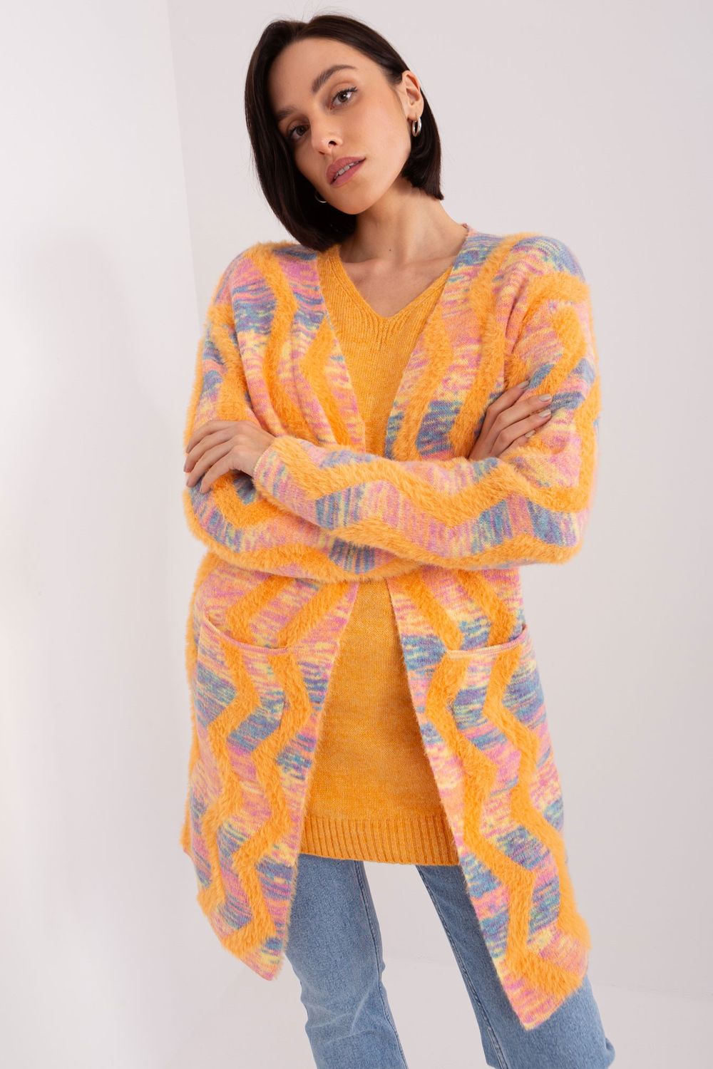 Adult Product 18+ - Cardigan model 188851 AT - AT - Cardigans for Women, Ponchos - KS Store