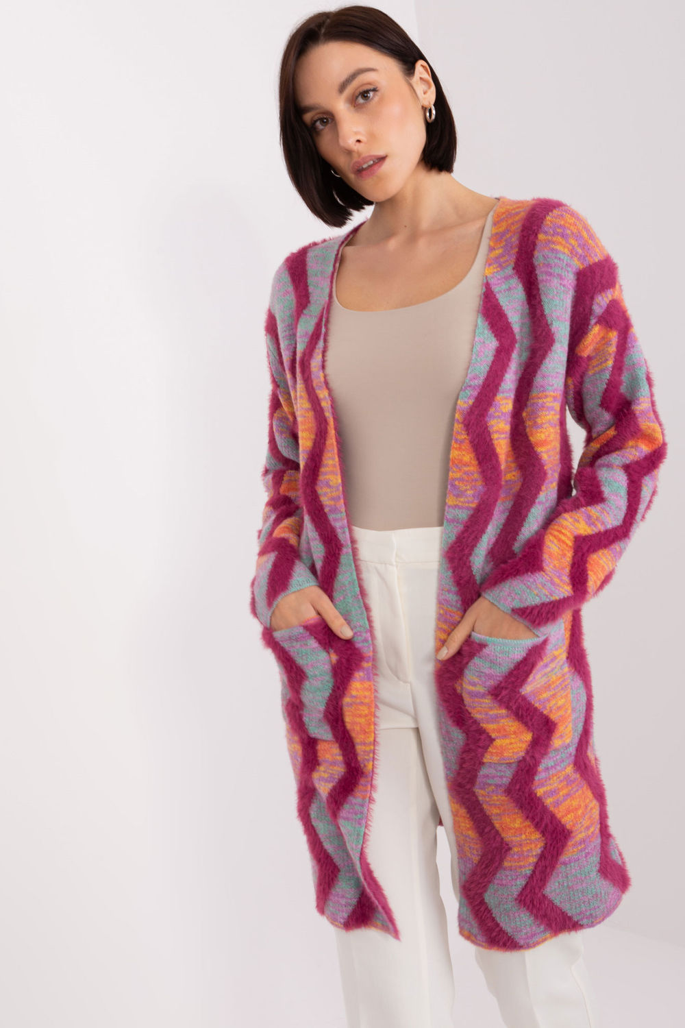 Adult Product 18+ - Cardigan model 188852 AT - AT - Cardigans for Women, Ponchos - KS Store