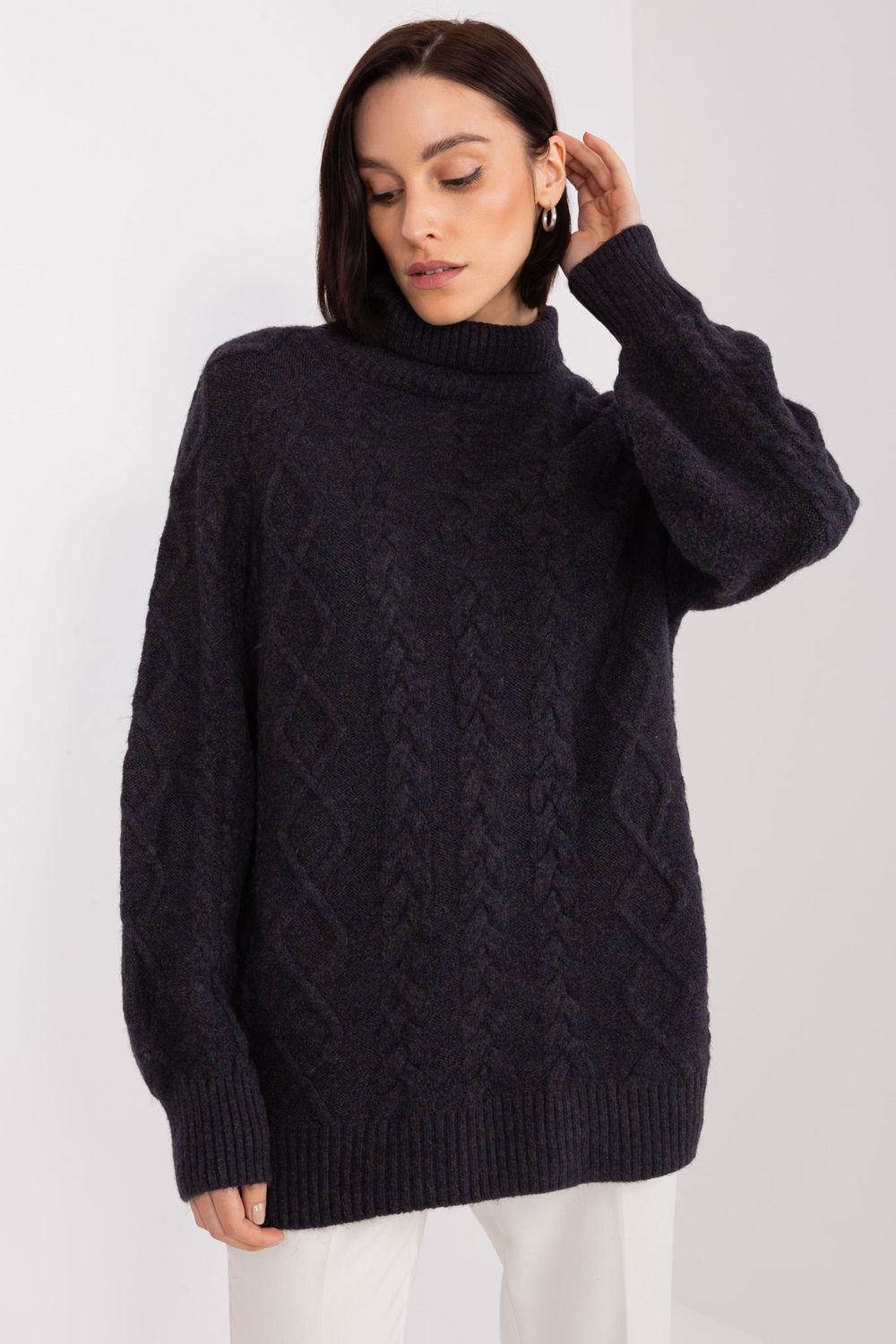 Adult Product 18+ - Turtleneck model 189219 AT - AT - Sweaters, Pullovers, Jumpers, Turtlenecks, Boleros, Shrugs - KS Store