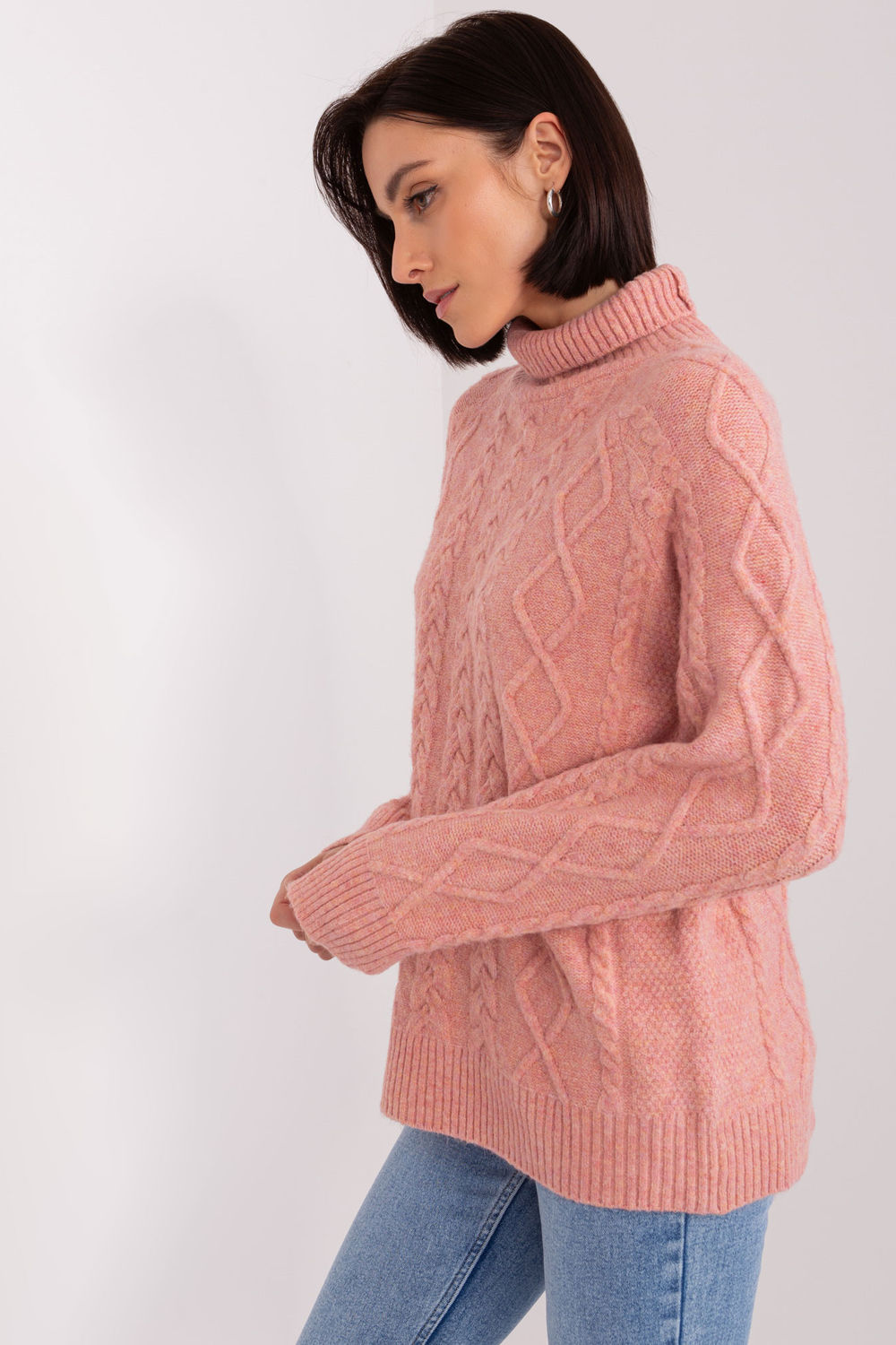 Adult Product 18+ - Turtleneck model 189220 AT - AT - Sweaters, Pullovers, Jumpers, Turtlenecks, Boleros, Shrugs - KS Store