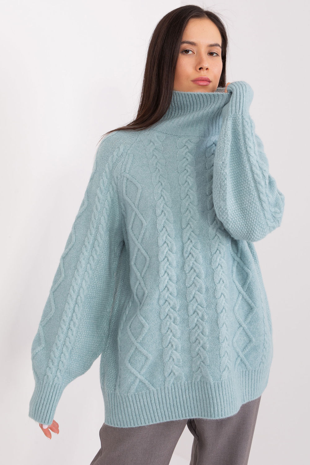 Adult Product 18+ - Turtleneck model 189222 AT - AT - Sweaters, Pullovers, Jumpers, Turtlenecks, Boleros, Shrugs - KS Store
