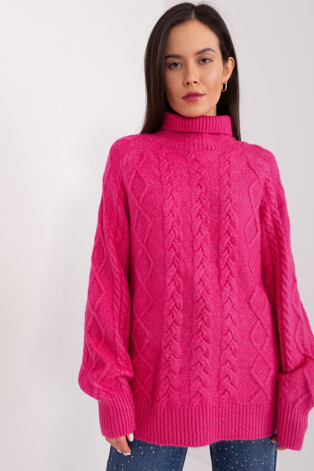 Adult Product 18+ - Turtleneck model 189223 AT - AT - Sweaters, Pullovers, Jumpers, Turtlenecks, Boleros, Shrugs - KS Store