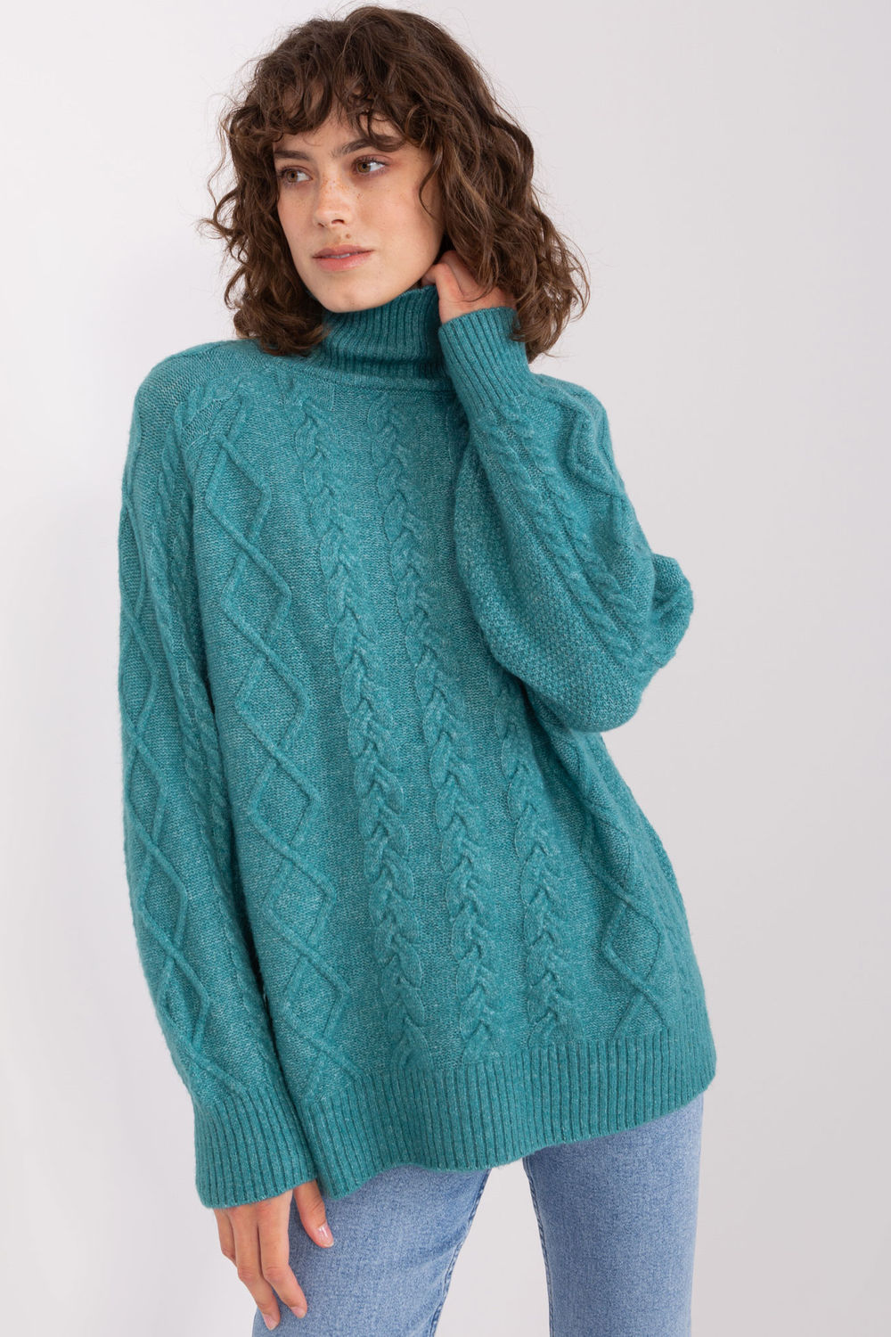 Adult Product 18+ - Turtleneck model 189226 AT - AT - Sweaters, Pullovers, Jumpers, Turtlenecks, Boleros, Shrugs - KS Store