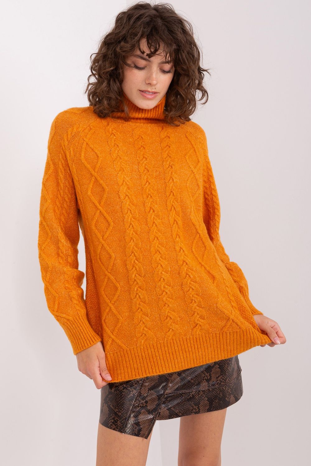 Adult Product 18+ - Turtleneck model 189228 AT - AT - Sweaters, Pullovers, Jumpers, Turtlenecks, Boleros, Shrugs - KS Store