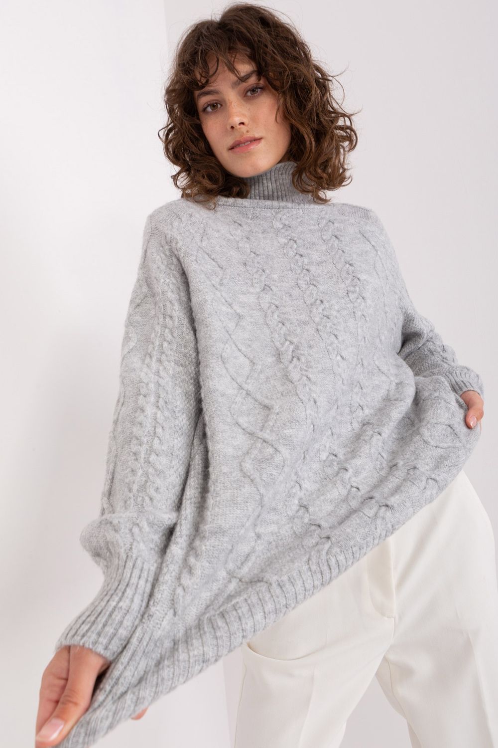 Adult Product 18+ - Turtleneck model 189229 AT - AT - Sweaters, Pullovers, Jumpers, Turtlenecks, Boleros, Shrugs - KS Store