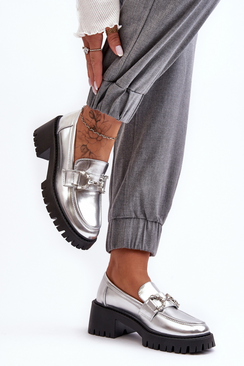 Adult Product 18+ - Heeled low shoes model 189876 Step in style - Step in style - Women`s Ankle Boots & Booties - KS Store