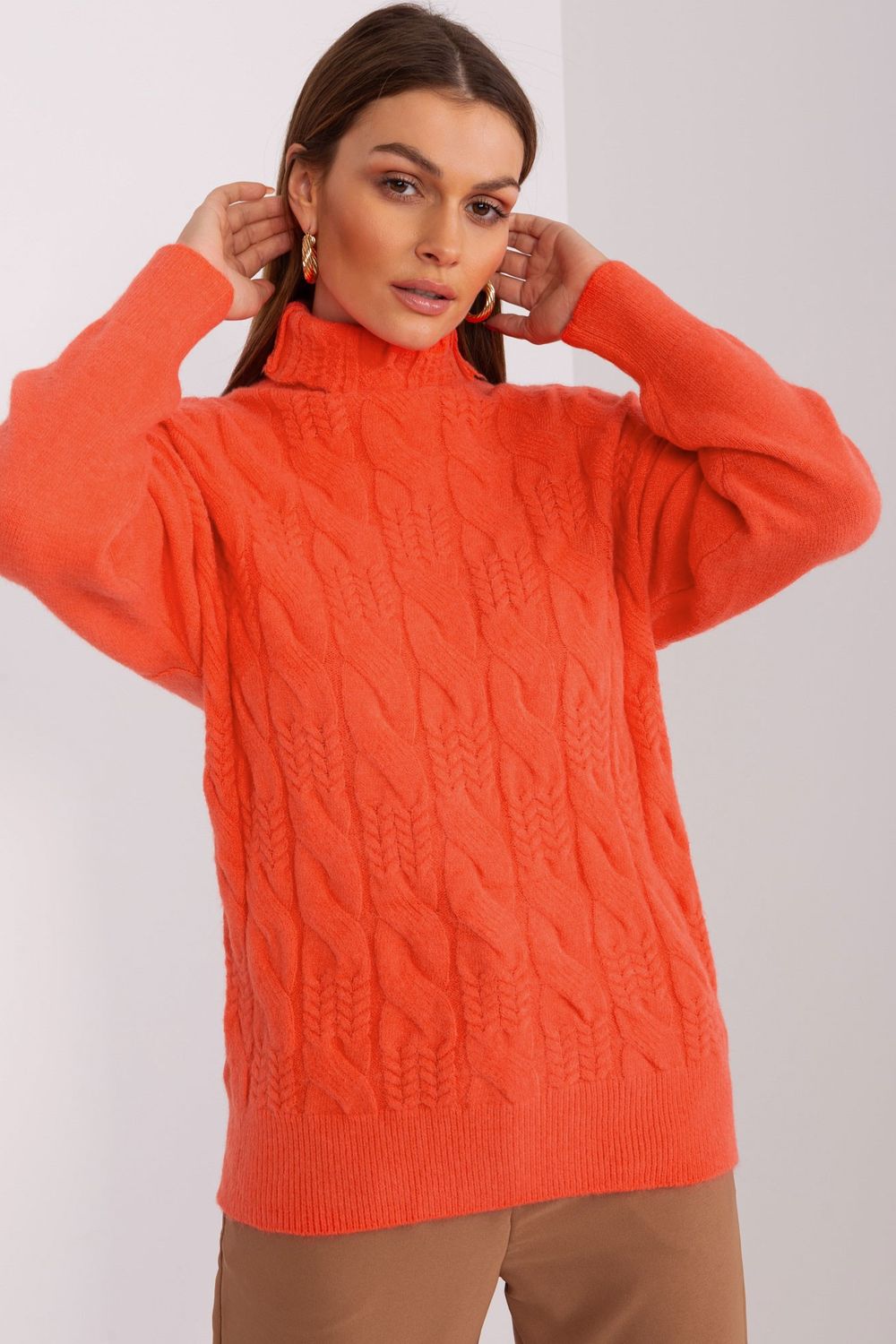 Adult Product 18+ - Turtleneck model 189892 AT - AT - Sweaters, Pullovers, Jumpers, Turtlenecks, Boleros, Shrugs - KS Store