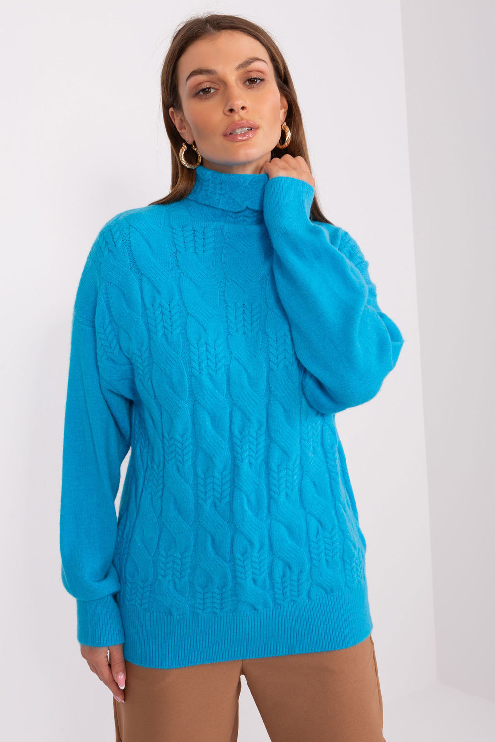 Adult Product 18+ - Turtleneck model 189894 AT - AT - Sweaters, Pullovers, Jumpers, Turtlenecks, Boleros, Shrugs - KS Store