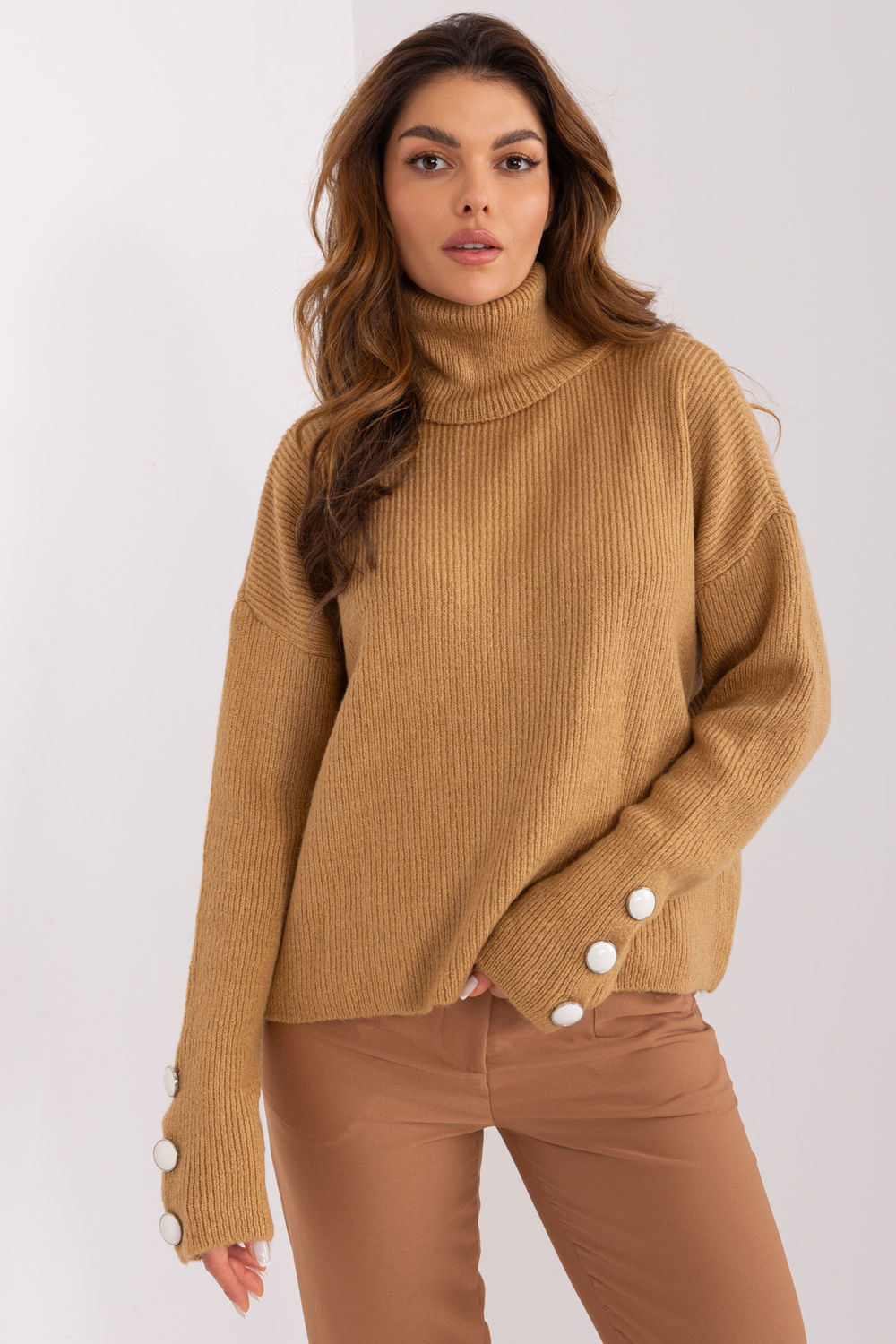 Adult Product 18+ - Turtleneck model 190221 Badu - Badu - Sweaters, Pullovers, Jumpers, Turtlenecks, Boleros, Shrugs - KS Store