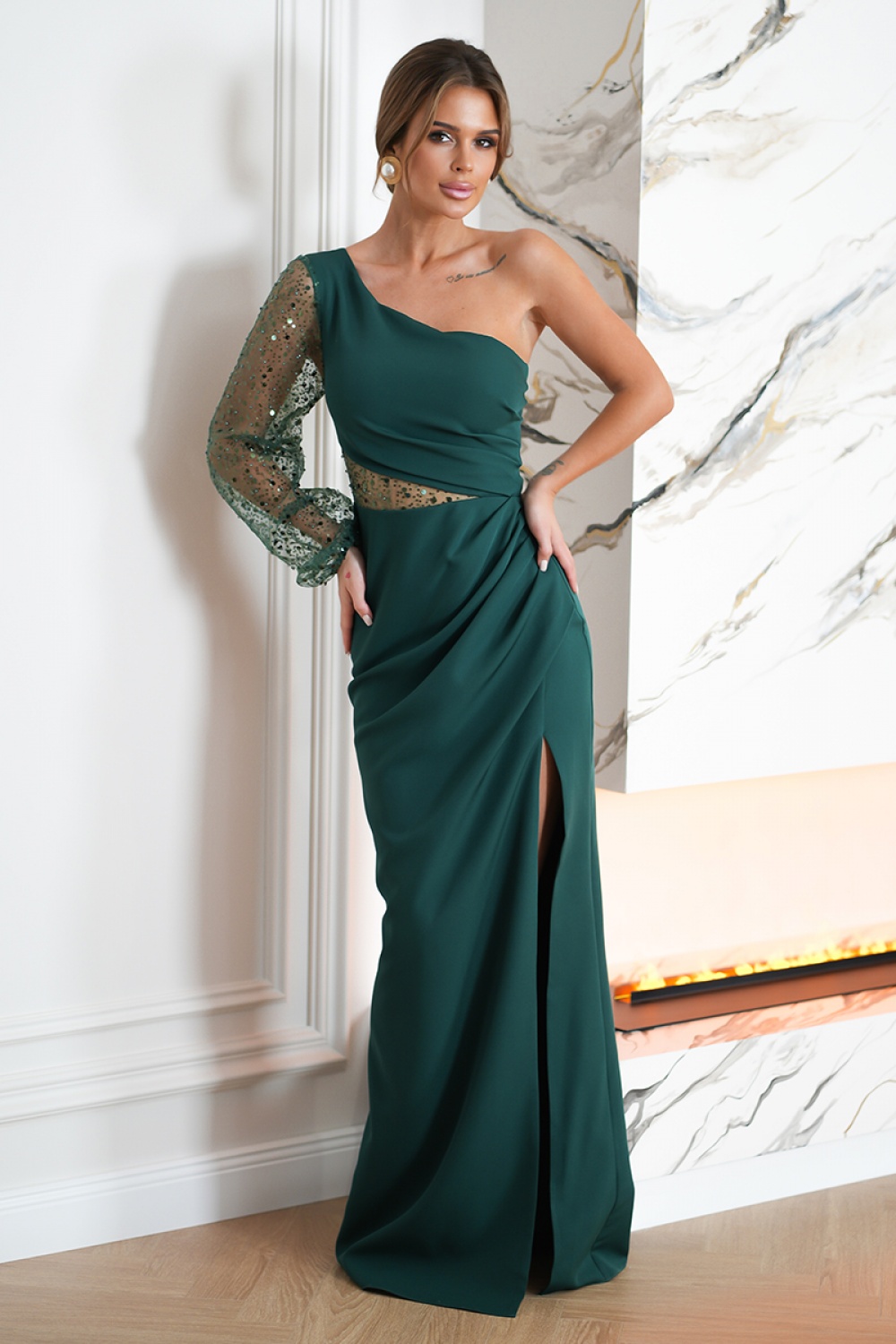 Adult Product 18+ - Long dress model 190485 Bicotone - Bicotone - Evening Dresses - KS Store
