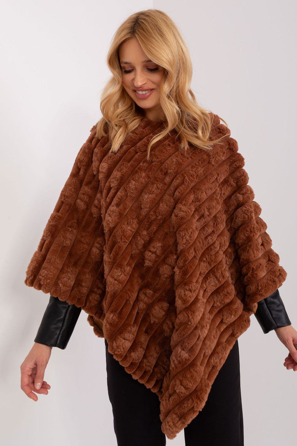 Adult Product 18+ - Poncho model 190856 AT - AT - Cardigans for Women, Ponchos - KS Store