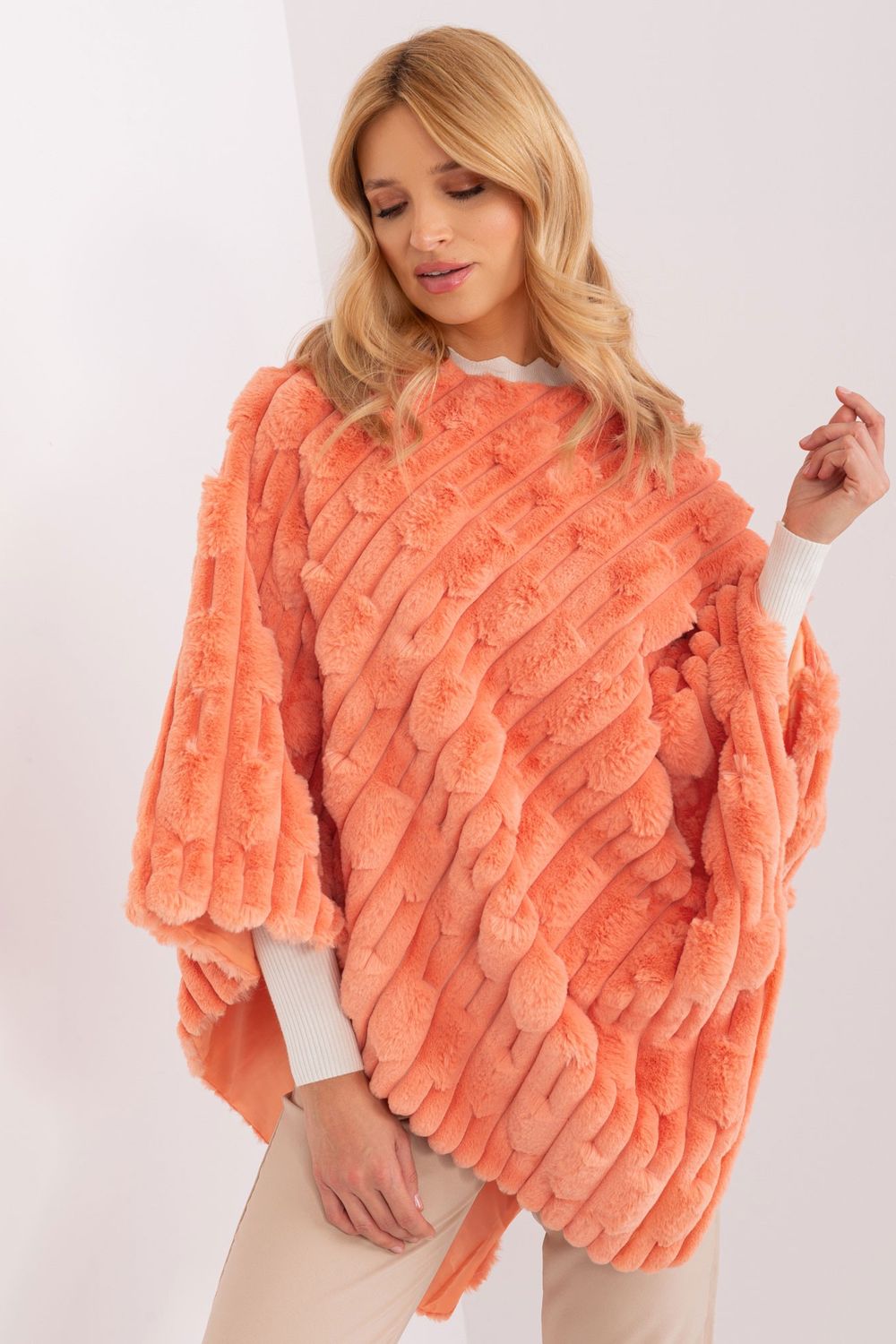 Adult Product 18+ - Poncho model 190857 AT - AT - Cardigans for Women, Ponchos - KS Store