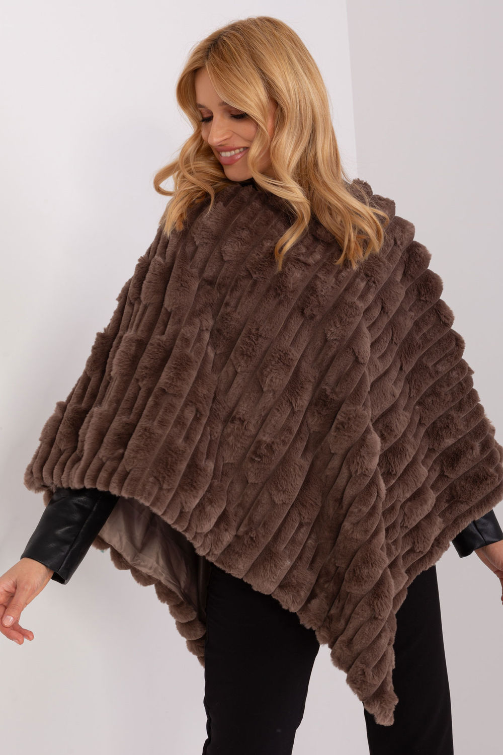 Adult Product 18+ - Poncho model 190858 AT - AT - Cardigans for Women, Ponchos - KS Store