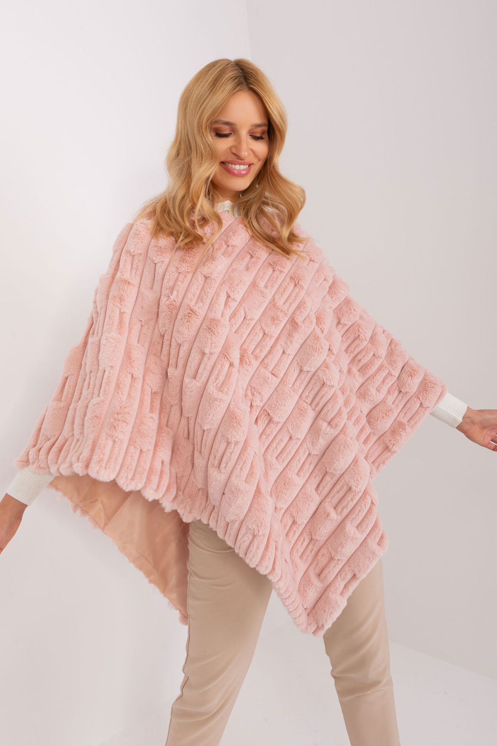 Adult Product 18+ - Poncho model 190859 AT - AT - Cardigans for Women, Ponchos - KS Store