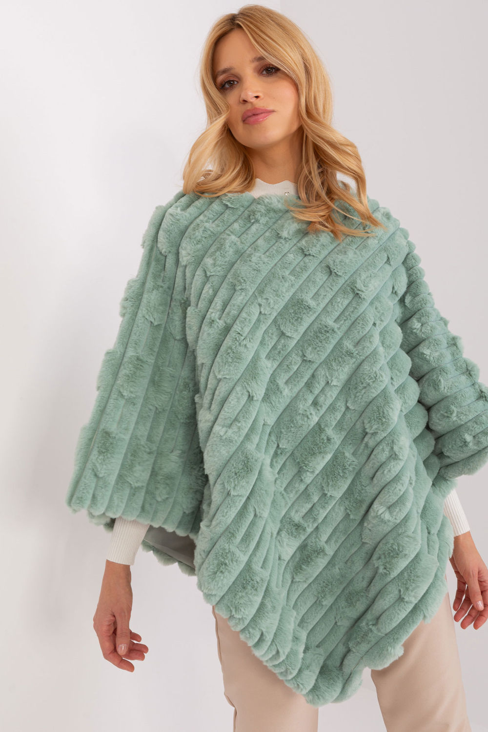 Adult Product 18+ - Poncho model 190862 AT - AT - Cardigans for Women, Ponchos - KS Store