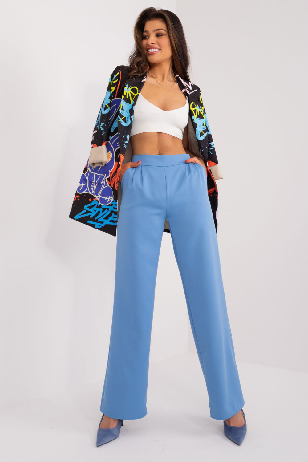 Adult Product 18+ - Women trousers model 192723 Rue Paris - Rue Paris - Pants, Trousers, Shorts - KS Store