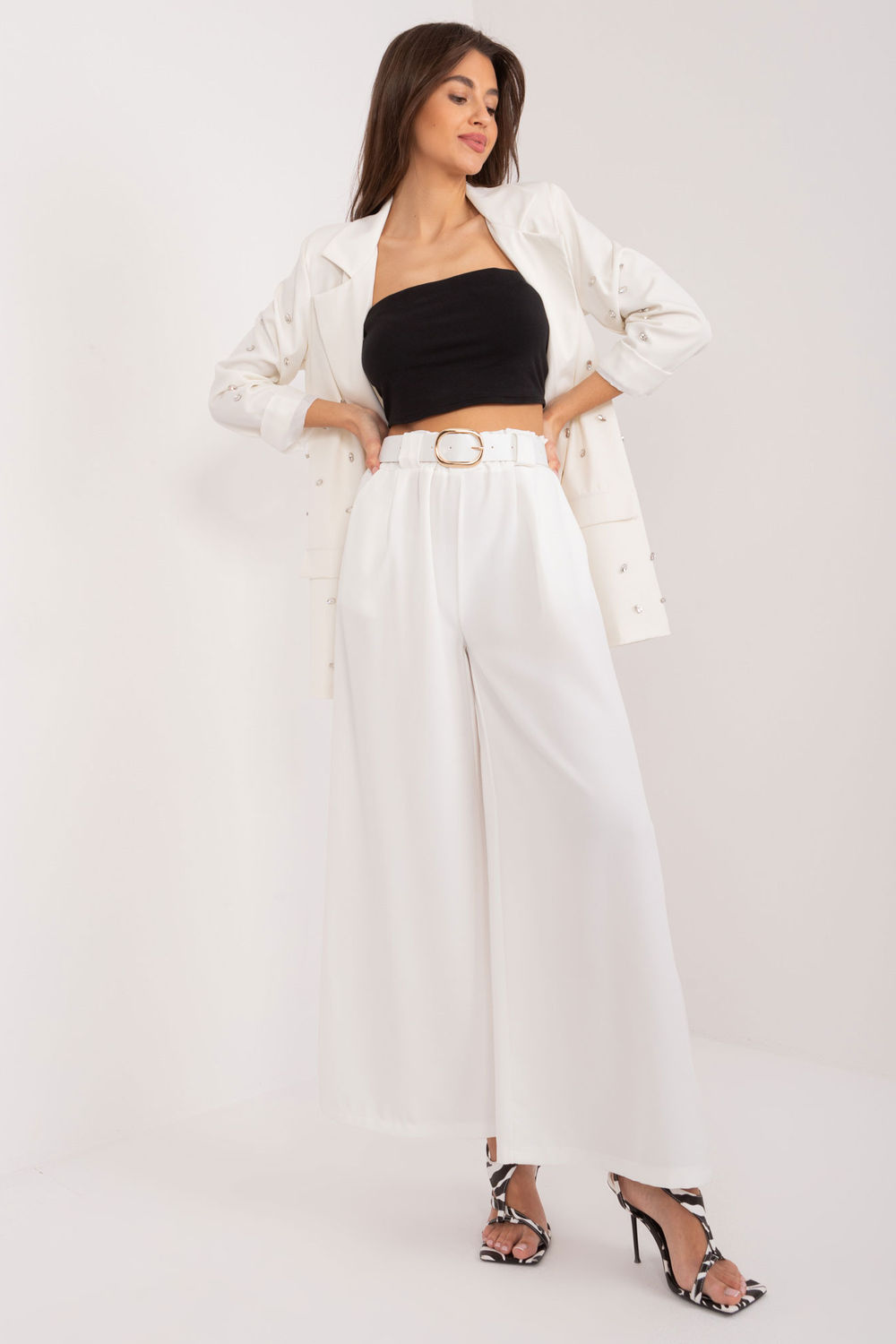 Adult Product 18+ - Women trousers model 195314 Italy Moda - Italy Moda - Pants, Trousers, Shorts - KS Store