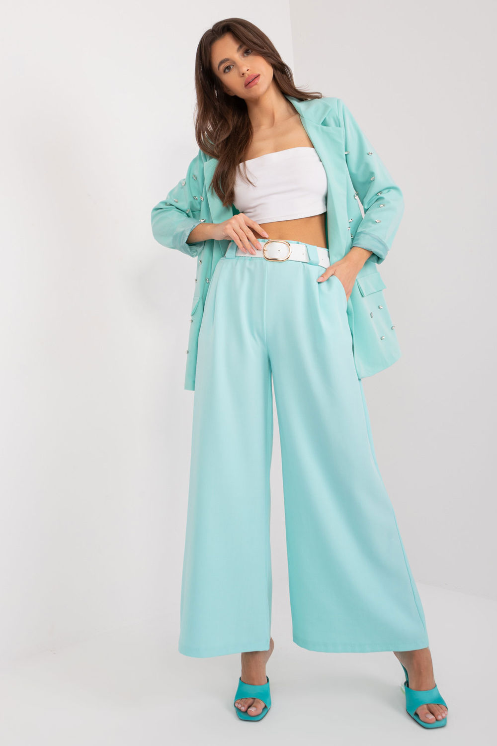 Adult Product 18+ - Women trousers model 195317 Italy Moda - Italy Moda - Pants, Trousers, Shorts - KS Store