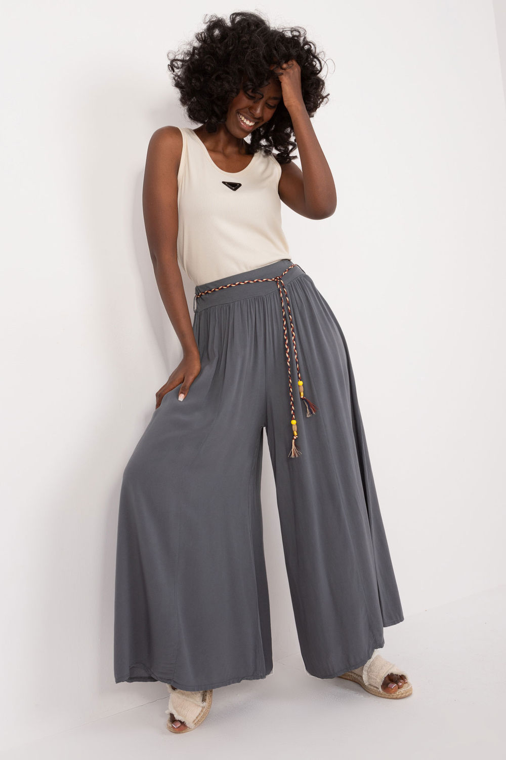 Adult Product 18+ - Women trousers model 196767 Och Bella - Och Bella - Pants, Trousers, Shorts - KS Store