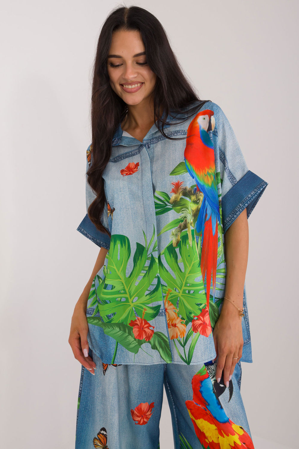Adult Product 18+ - Short sleeve shirt model 198371 Italy Moda - Italy Moda - Shirts for Women - KS Store