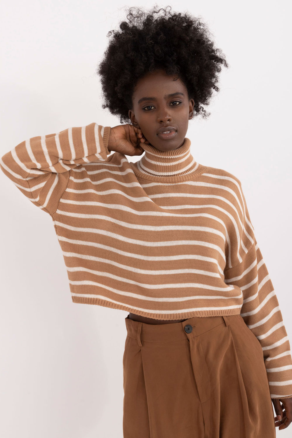 Adult Product 18+ - Turtleneck model 199109 Badu - Badu - Sweaters, Pullovers, Jumpers, Turtlenecks, Boleros, Shrugs - KS Store