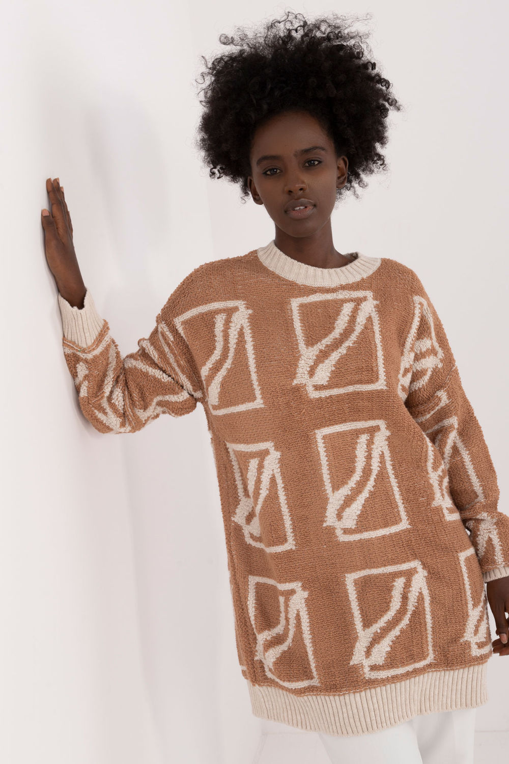 Adult Product 18+ - Jumper model 199234 Badu - Badu - Sweaters, Pullovers, Jumpers, Turtlenecks, Boleros, Shrugs - KS Store