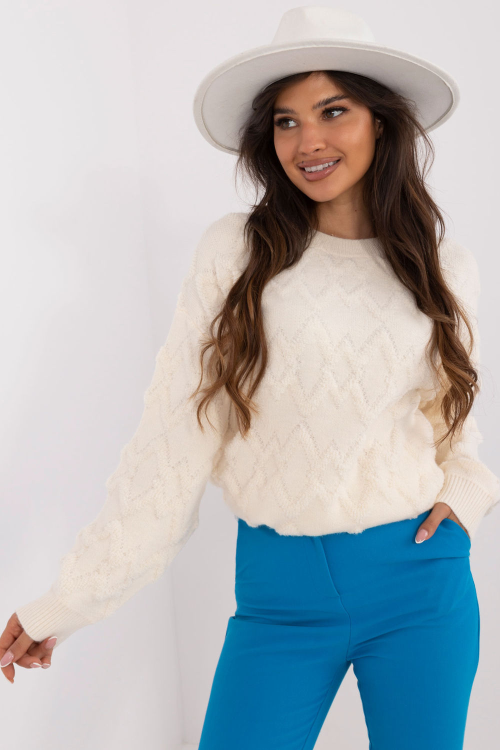 Adult Product 18+ - Jumper model 199426 AT - AT - Sweaters, Pullovers, Jumpers, Turtlenecks, Boleros, Shrugs - KS Store